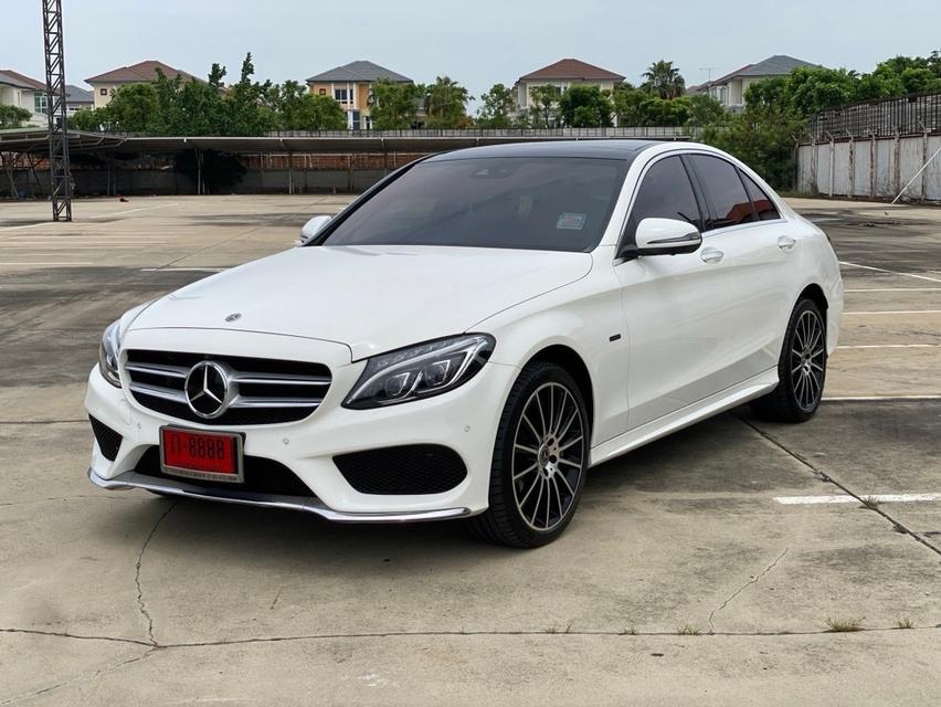 Benz C350e AMG Dynamicปี 2018 สีขาว รหัส PBG8888