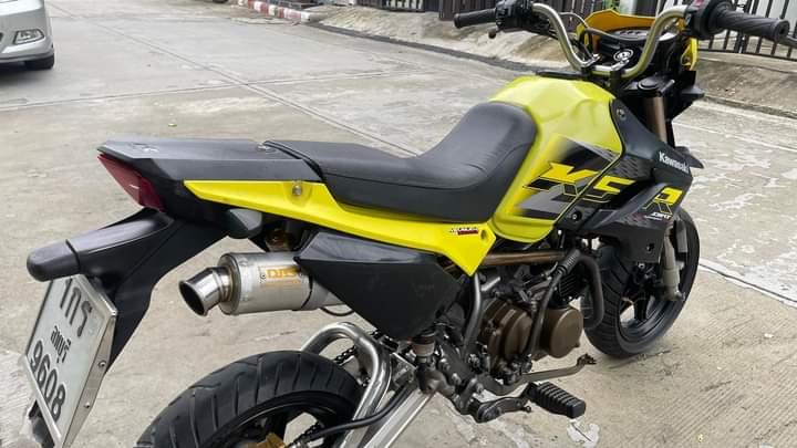 ขายรถ Kawasaki ksr สีเหลือง 110cc 3