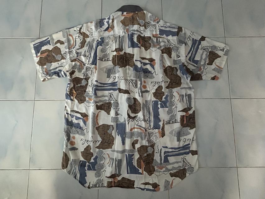 🐻เสื้อคอต่อ 90s MUIRFIELD by Jack Nicklaus งานแท้นําเข้าจากญี่ปุ่น ผ้าคอตตอน 100% ลายหล่อมาก! รูปที่ 2
