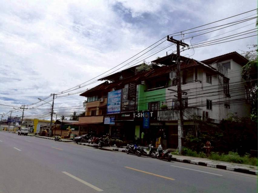 ขายอาคารพาณิชย์ 3 ชั้น เกาะสมุย 17.8 ตร.ว. ติด ถ.ทวีราษฎร์ภักดี ใกล้ Supercheap 2
