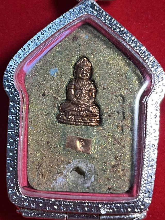 193. พระขุนแผนพลายชุมพล พิมพ์ใหญ่ กุมารทองแดง วัดแค จ.สุพรรณบุรี เนื้อเขียวมณีลาภ ตะกรุดทองแดง ติดจีวรหลวงพ่อคูณ 9