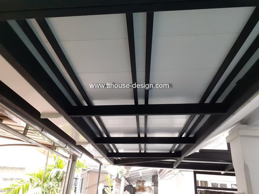 รับเหมา ต่อเติม โครงหลังคา กันสาด ห้องครัว เทพื้น ปูกระเบื้อง Line dddesign23 9