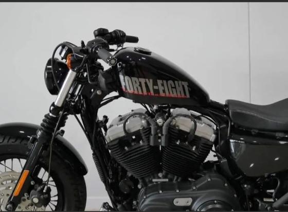 Harley Davidson Forty-Eight ดำ 3