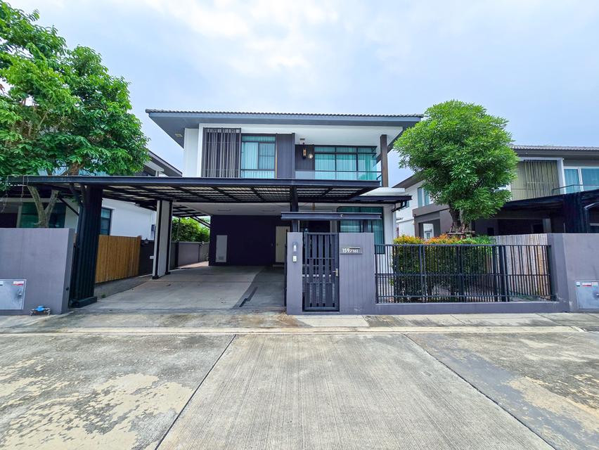 ขาย บ้านเดี่ยว มัณฑนา ศรีนครินทร์-บางนา ขนาด 52ตรว. ใช้สอย 165ตรม. บ้านสวย แปลงสวยหลังบ้านไม่ชนใคร พร้อมเข้าอยู่ 20