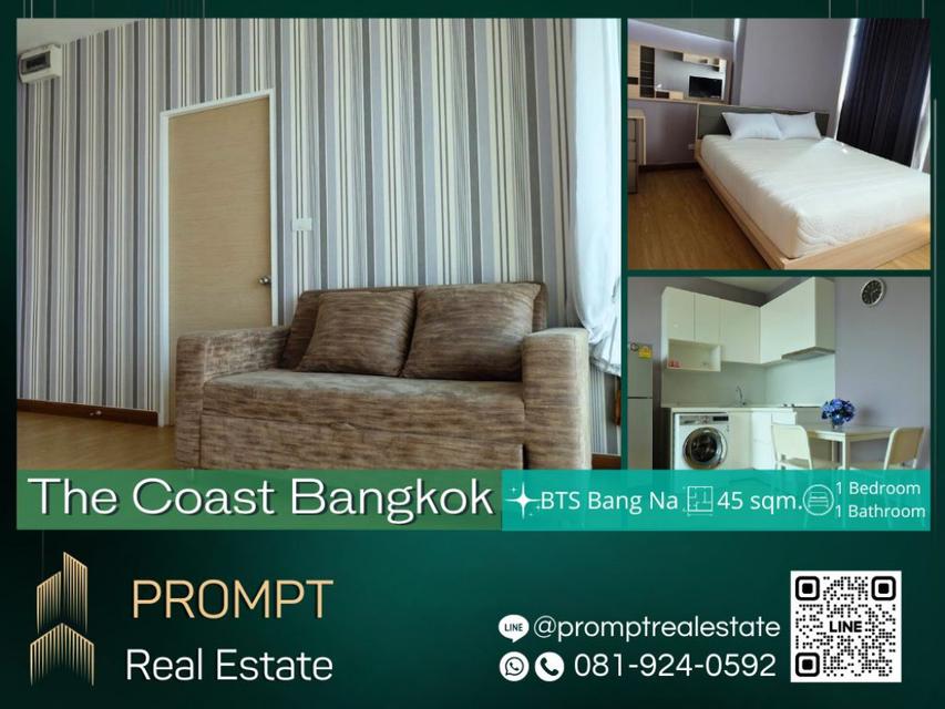 ST12408 - The Coast Bangkok - 45 sqm - BTS Bang Na- Southeast Bangkok University- Suvarnabhumi Airport 1