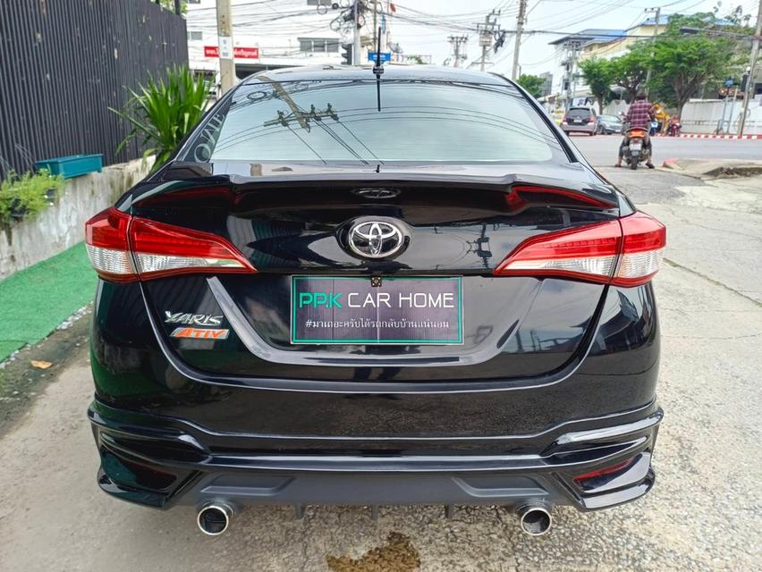 ปี2018 TOYOTA YARIS BLACK NIGHT AUTO เบนซินล้วน ไม่แก๊ส ไม่ชน NOT ไม่ขยับ 7