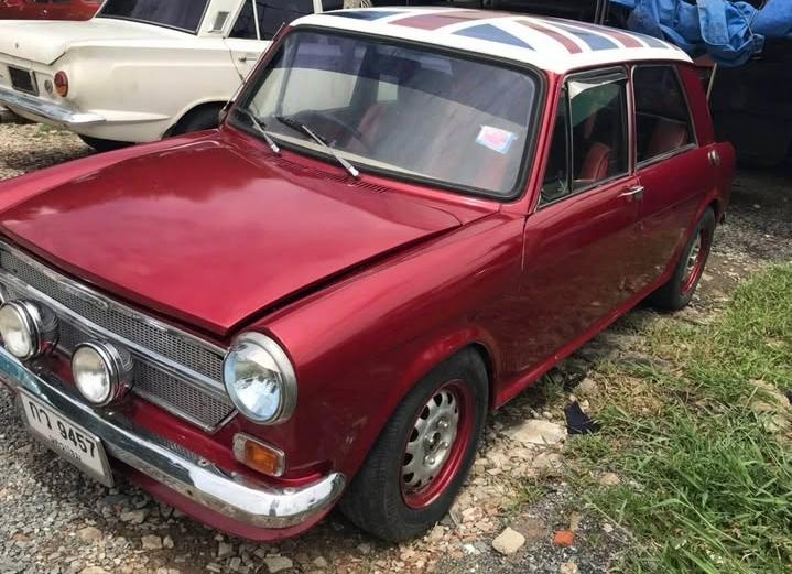 Mini Austin 1300 สีแดง 5