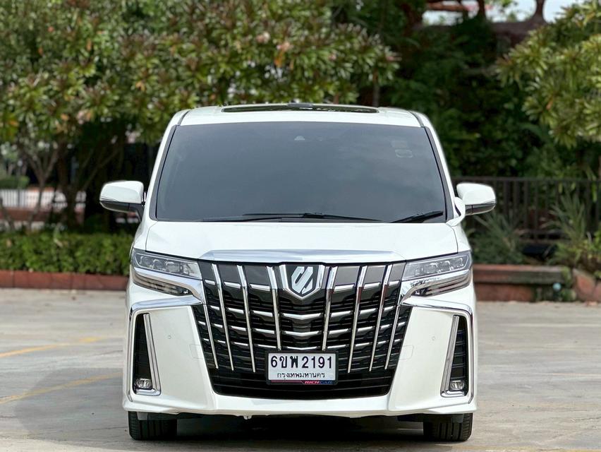 รหัสรถ PAT2191 Toyota Alphard 2.5 Sc Package ปี 2019 สีขาว 5