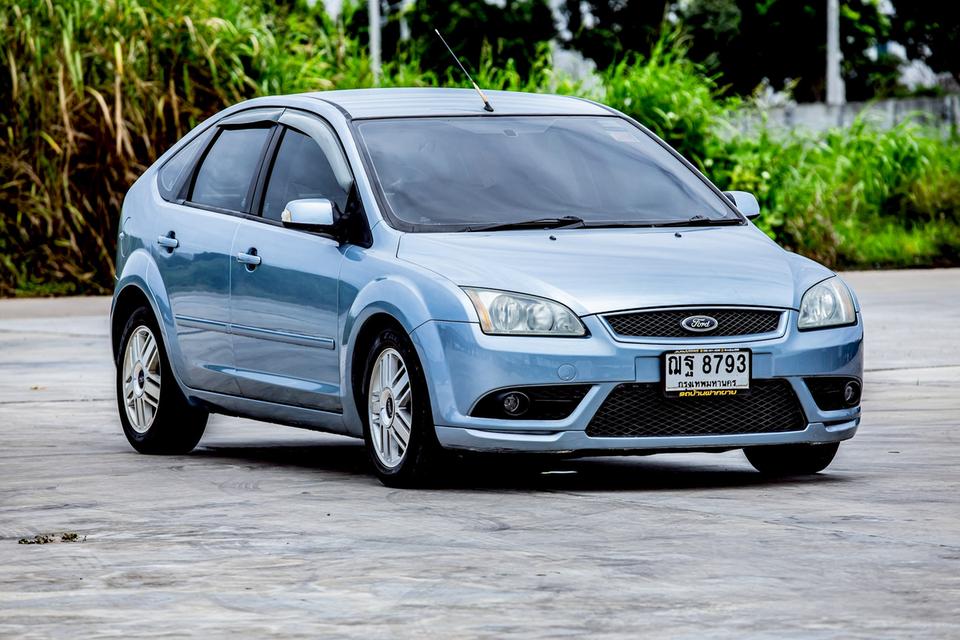 Ford focus 1.8 Sport ปี 2008 สีฟ้า เดิมโรงงานสวยสภาพดี