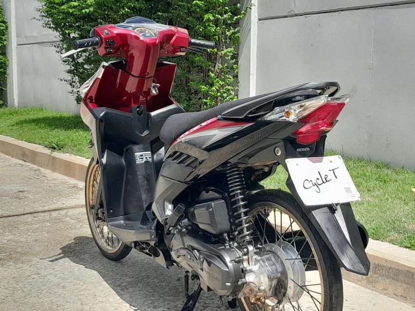 Honda Click 110i ปี2010 สีดำ-แดง 8