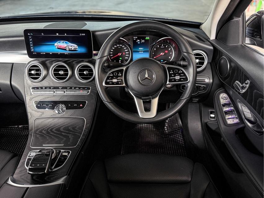 รหัสรถ WRT5081 2019 BENZ C-CLASS, C300e AVANTGARDEW205 จดทะเบียนปี 2020 สีดำ เบนซิน/ไฟฟ้า 8