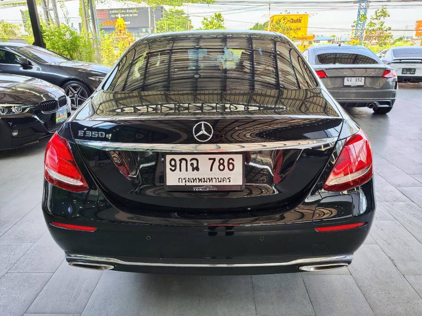 2019 BENZ E350e 2.0 AVANTGARDE สีดำ เกียร์ออโต้  2