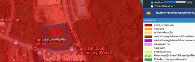 ขายที่ดินเนื้อที่ 1 ไร่ 52 ตรว มองเห็นวิวทะเล . เขาพระตำหนัก พัทยา บางละมุง ชลบุรี 2