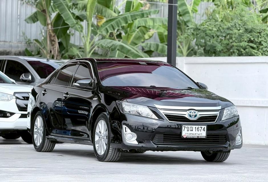 ปี 2013 TOYOTA CAMRY, 2.5 HV DVDมือเดียวป้ายแดง กุญแจ 2 ดอกครบ คู่มือบุ๊คเซอร์วิสครบ รูปย่อยที่ 2