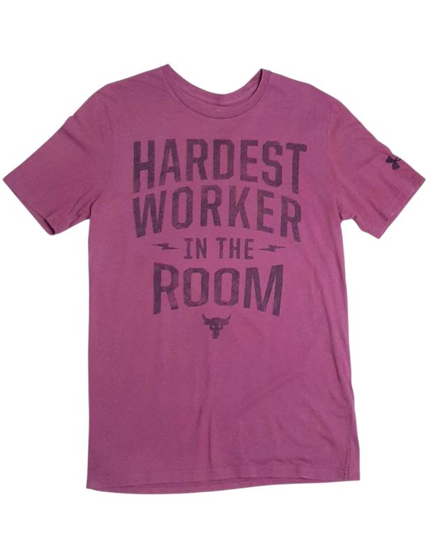 เสื้อยืด Under armour Project rock  Size M มือสอง