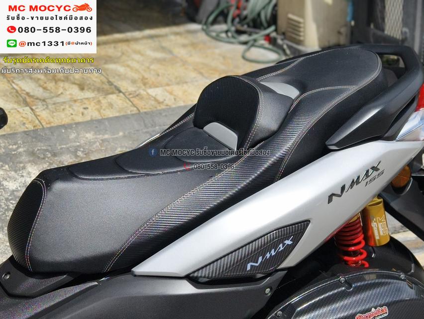 Nmax 2021 วิ่ง2000โลแท้ รุ่นTOP ABS TCS รถบ้านแท้มือเดียว กุญแจบุคเซอวิสครบ No1152 15