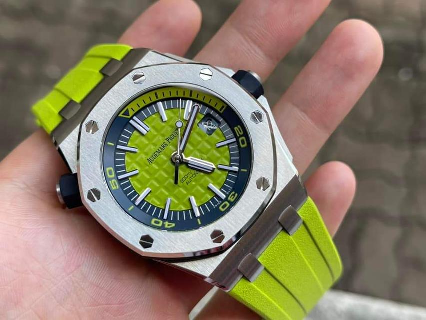 ขายนาฬิกา Audemars Piguet สายสีเขียว 1