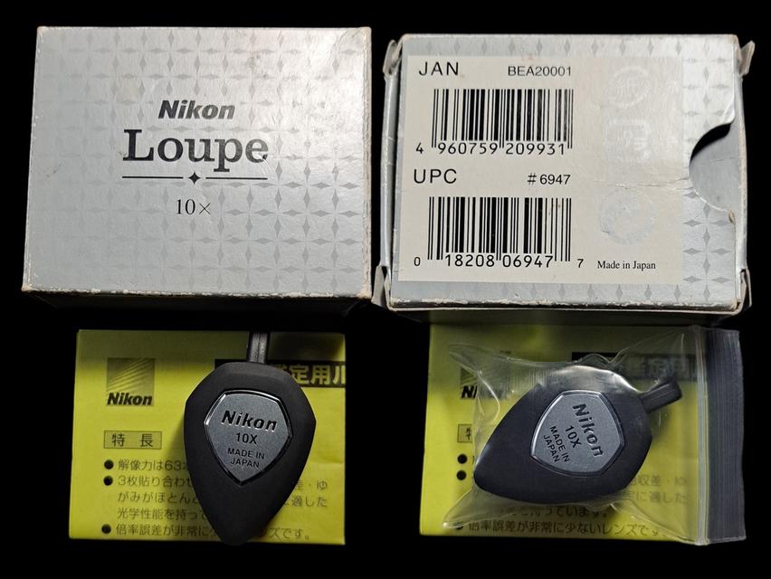 กล้องส่องพระ NIKON Loupe 10x (XP) JAPAN สภาพใหม่ไม่เคยใช้งาน รูปย่อยที่ 3