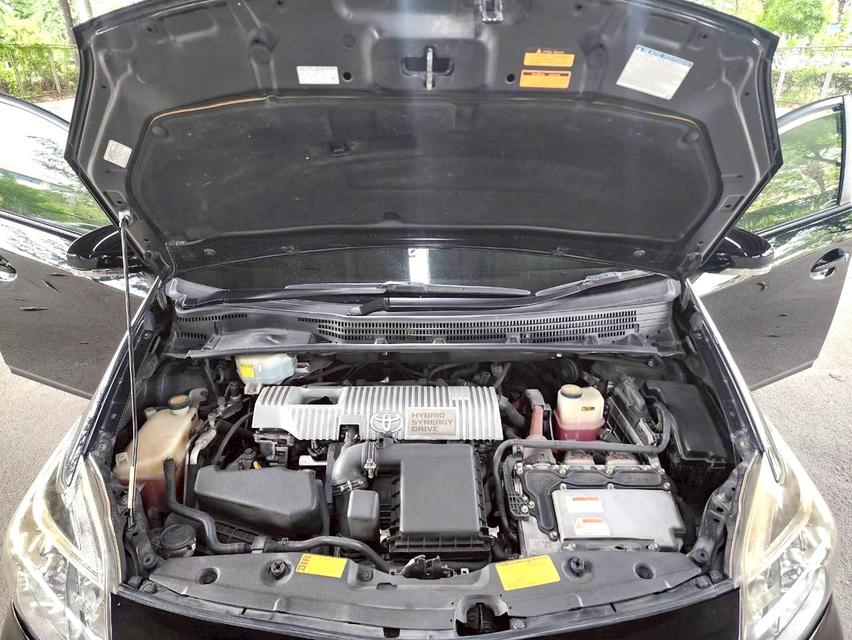 ขายรถ Toyota Prius 1.8 Hybrid ปี 2012 สีดำ เกียร์ออโต้ 18