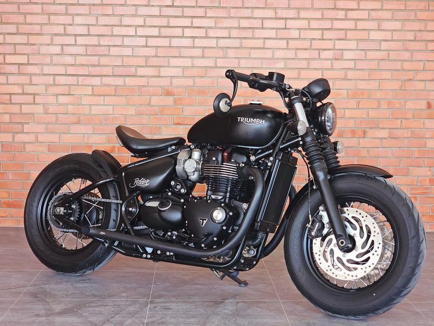 Triumph Bonneville Bobber Black รภมือสอง ราคาดีที่สุด 5