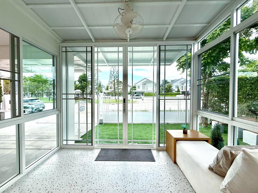 ให้เช่า บ้านเดี่ยว 𝐕𝐢𝐥𝐥𝐚𝐠𝐠𝐢𝐨𝟐 𝐒𝐫𝐢𝐧𝐚𝐤𝐚𝐫𝐢𝐧–𝐁𝐚𝐧𝐠𝐧𝐚 แปลงมุม หน้าสวน แต่งสวย เฟอร์ครบ พร้อมเข้าอยู่ 4