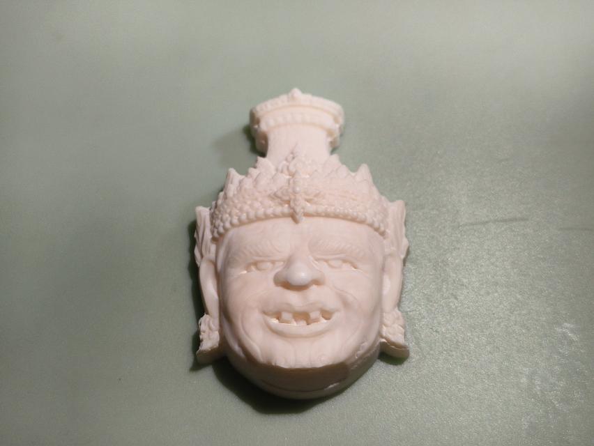 งาช้างแกะรูปพ่อแก่ เขี้ยวเสือ 4