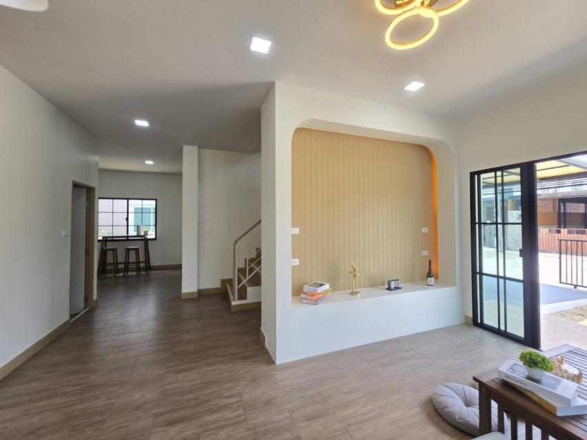 หมู่บ้านนนทวีวิลล์5 ถนนมิตรไมตรี คู้ซ้าย หนองจอก บ้านเดี่ยว2ชั้น หลังมุม 10