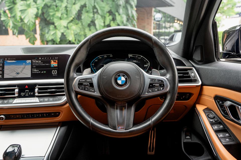 BMW 320d M Sport โฉม G20 ปี 2022 📍เข้าใหม่! 𝗕𝗠𝗪 𝟯𝟮𝟬𝗱 ดีเซล ตัวท็อปพร้อม BSI & Warranty ศูนย์ 👍🏼