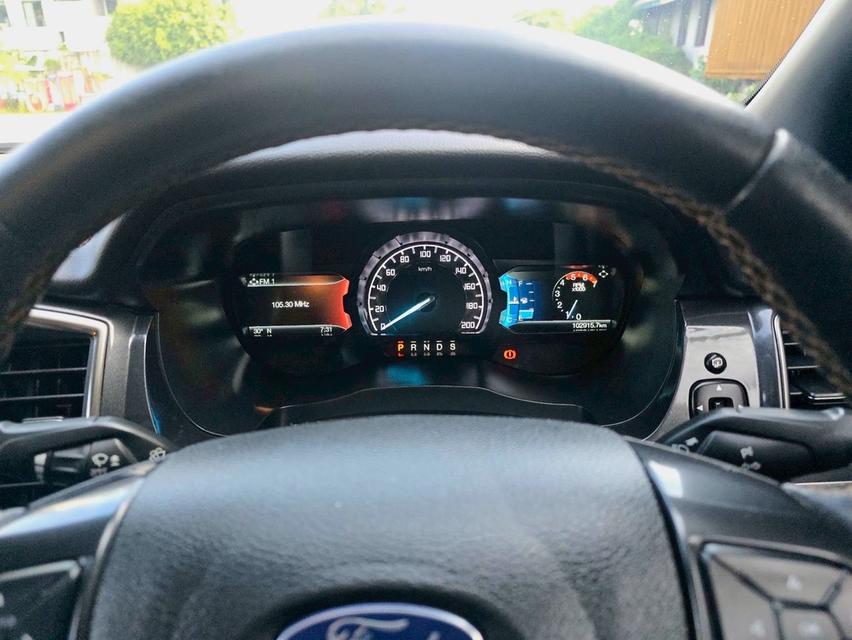 รหัสรถ QT481 FORD RANGER Double cab Wildtrak 2.0L Bi-Turbo 4x2 10AT สีขาว ปี2019 14