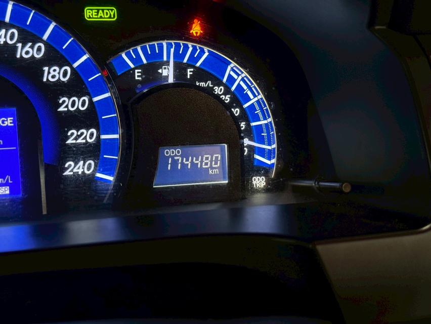 TOYOTA CAMRY 2.5HV DVD ปี 2013 เดิมๆทั้งคัน พาช่างมาตรวจเช็คได้เลย-บุ๊คครบ เช็คศูนย์ทุกระยะ 14