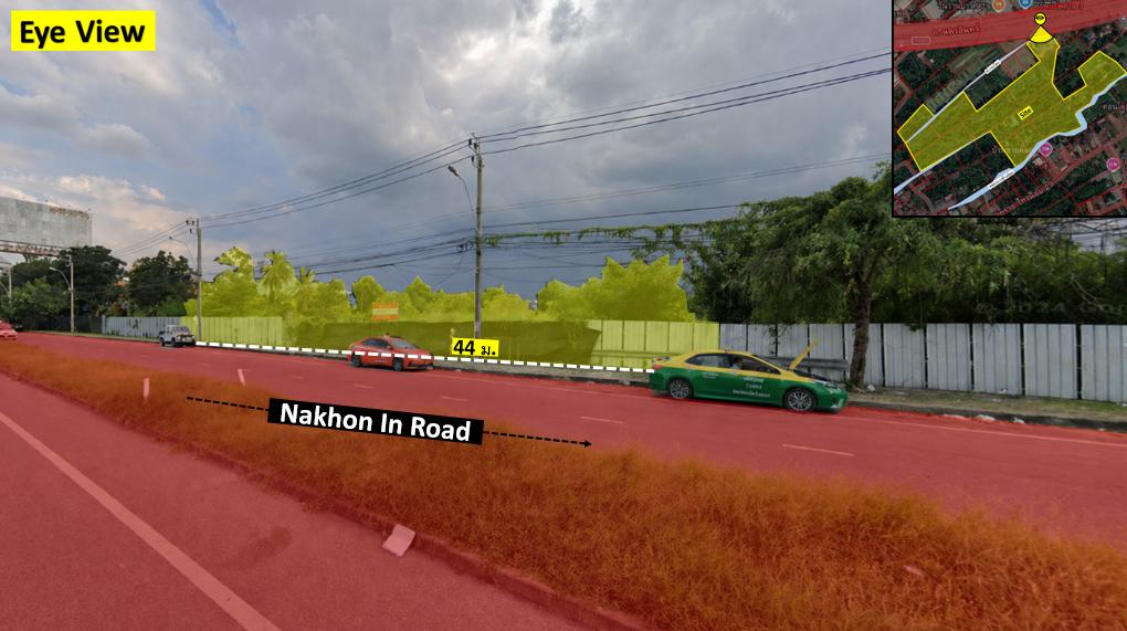 ทำเลทอง ติดถนนนครอินทร์ 3