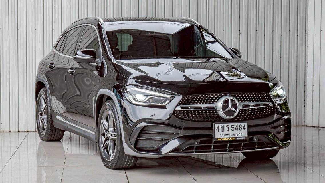 BENZ GLA200 AMG DYNAMIC ปี 2021 โฉม W247 ปี21-ปัจจุบัน สีดำ เกียร์AUTO ไมล์ 54,848 km.