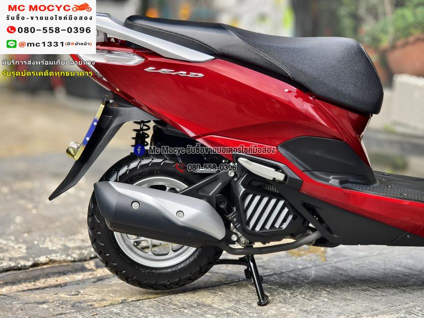 Lead 125i 2v 2022 วิ่ง1000โล รถบ้านแท้มือเดียว รถใหม่มาก เล่มเขียวชุดโอนครบ No1257 17