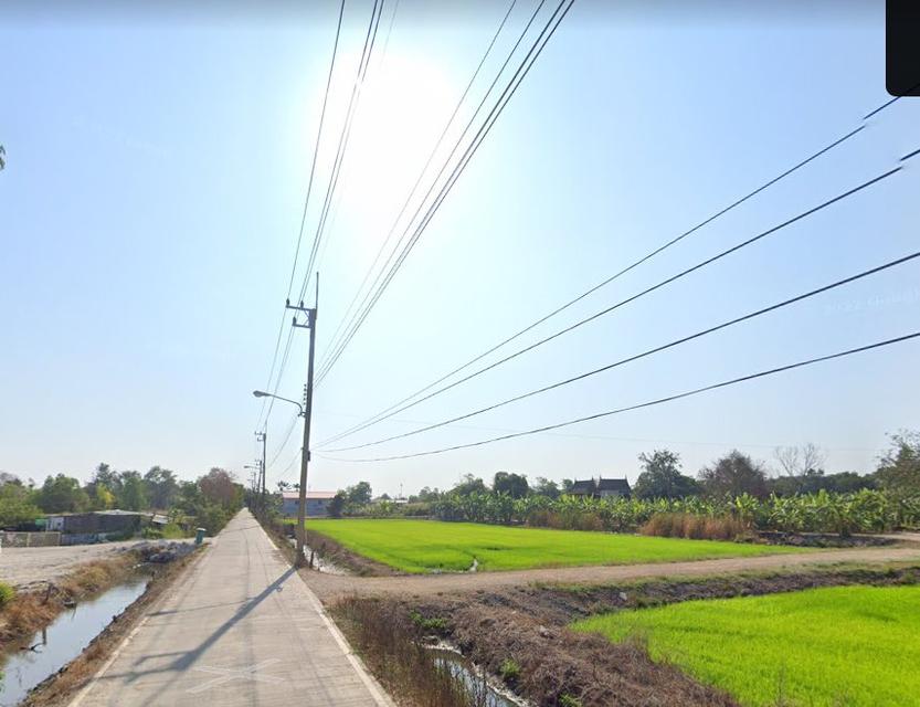 ขายที่ดินคูบางหลวงสีม่วง 2 ไร่ ติดถนน3ด้านราคาถูก ใกล้ถ.ปทุมธานี-บางเลน346-1กม. อ.ลาดหลุมแก้ว ปทุมธานี