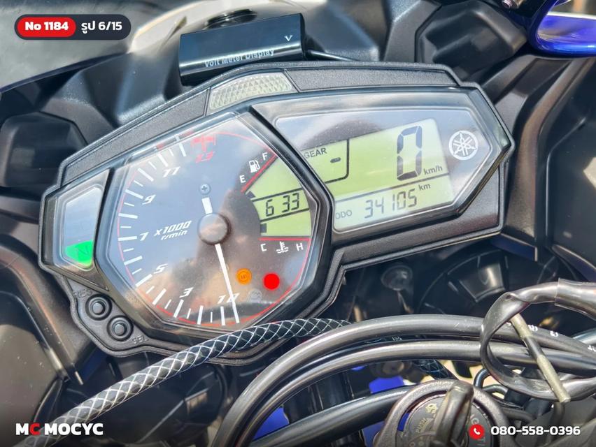 Yamaha R3 2019 รุ่น Movistar รถบ้านแท้เครื่องเดิมๆ ท่อแต่งทรงอาคา ของแต่งแน่นๆ No.1184 รูปที่ 7