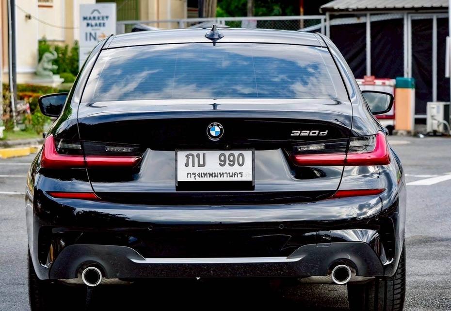 รหัสรถ PR990 BMW G20 320d M-Sport (MY2021) ปี 2021 เจ้าของเดียวออกห้าง BMW Thailand  2