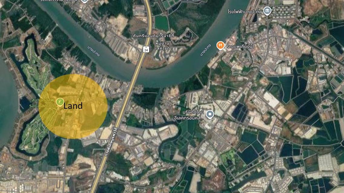 ขายที่ดินบางปะกง ถนนสุขุมวิท ทำเลศักยภาพ EEC ใกล้นิคมอมตะนคร 1