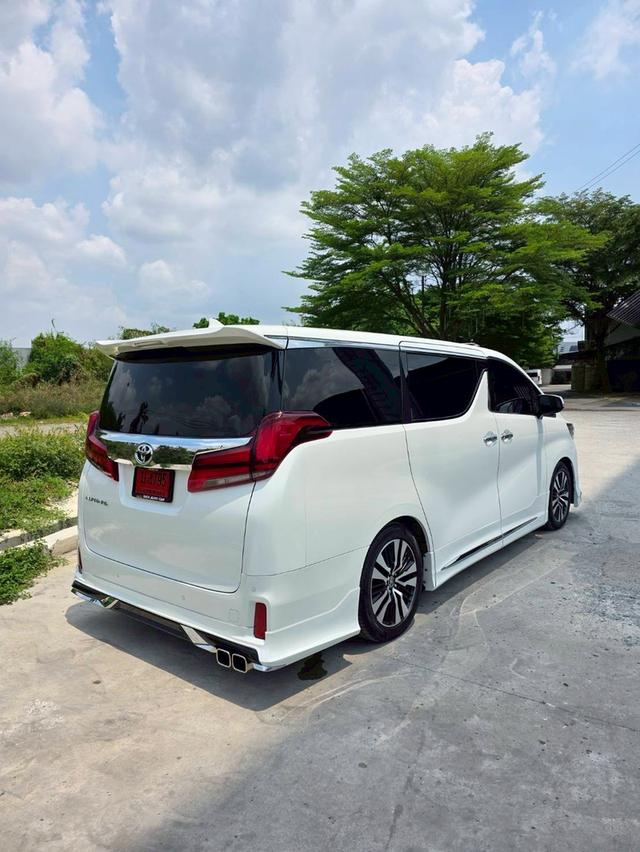 Toyota ALPHARD 2.5SC PACKAGE  สีขาว ปี 2023 ไมล์ 40,000 กม. รูปที่ 4