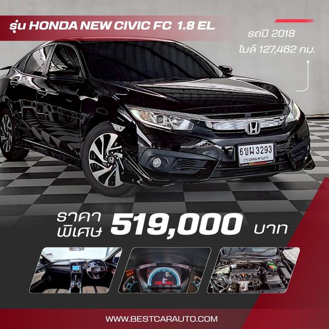 HONDA CAVIC FC 1.8 EL AT 2018