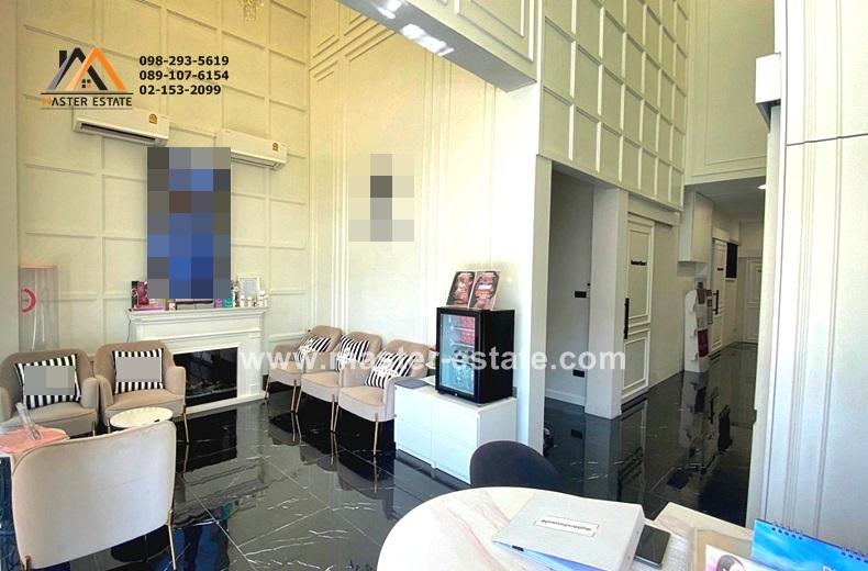 อาคารพาณิชย์ W-PARK ตกแต่งสวยเป็น Clinic ความงาม หรือปรับเป็น Office ขายพร้อมผู้เช่า 50,000 บาท/เดือน ขนาดพิเศษ 35 ตร.ว. พร้อมเฟอร์นิเจอร์ สวย สะอาด 5