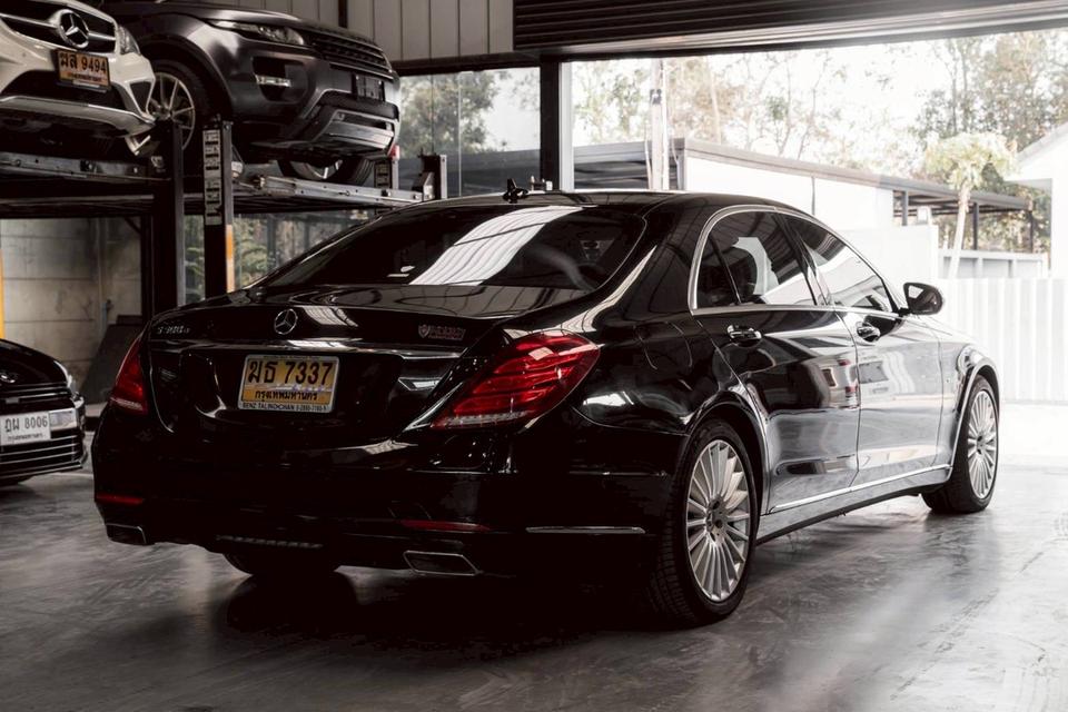 รหัสรถ 67GG7337 2017 BENZ S500e Exclusive Premium สีดำ
