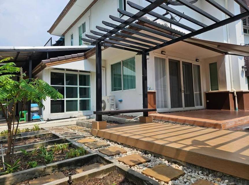 ให้เช่า! บ้านเดี่ยวโมเดิร์นหรู 200 ตร.ว. เลียบด่วนเอกมัย-รามอินทรา (โยธินพัฒนา 11) จอด 7 คัน 6