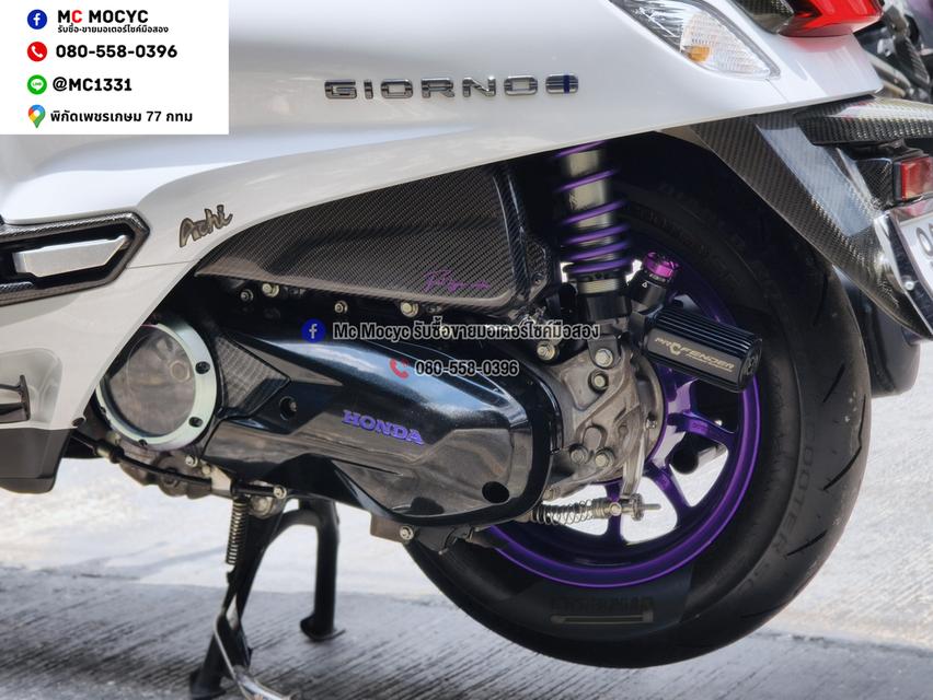 Giorno Plus 2024 รุ่นTOP ABS รถบ้านแท้มือเดียว ของแต่งหมดเป็นแสน No1449 รูปที่ 10