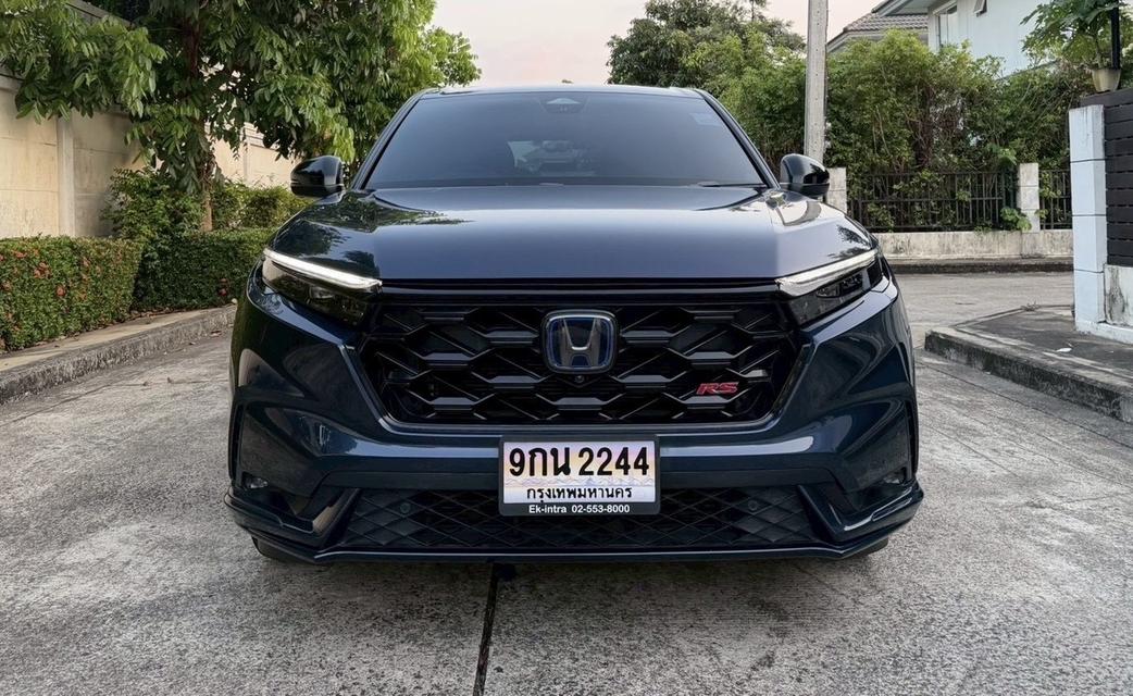 Honda #CRV 2.0 eHEV RS 4WD Top ปี 2023 สีน้ำเงินเข็ม