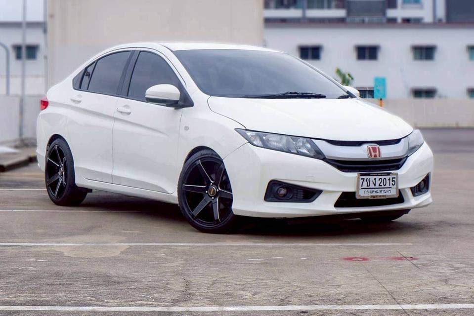 รหัสรถ QT2015 Honda city 1.5s เกียร์ m/t สีขาว ปี2014 20