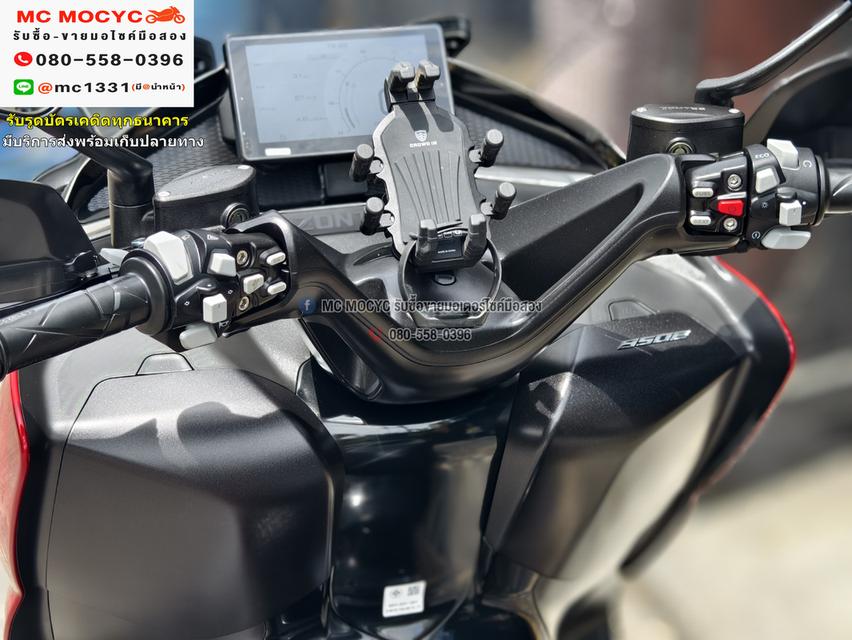 Zontes 350e 2024 วิ่ง3000โล รถบ้านแท้มือเดียว เครื่องเดิมๆ กุญแจบุคเซอวิสครบ พร้อมกล่องหลัง1ใบ No1120 9