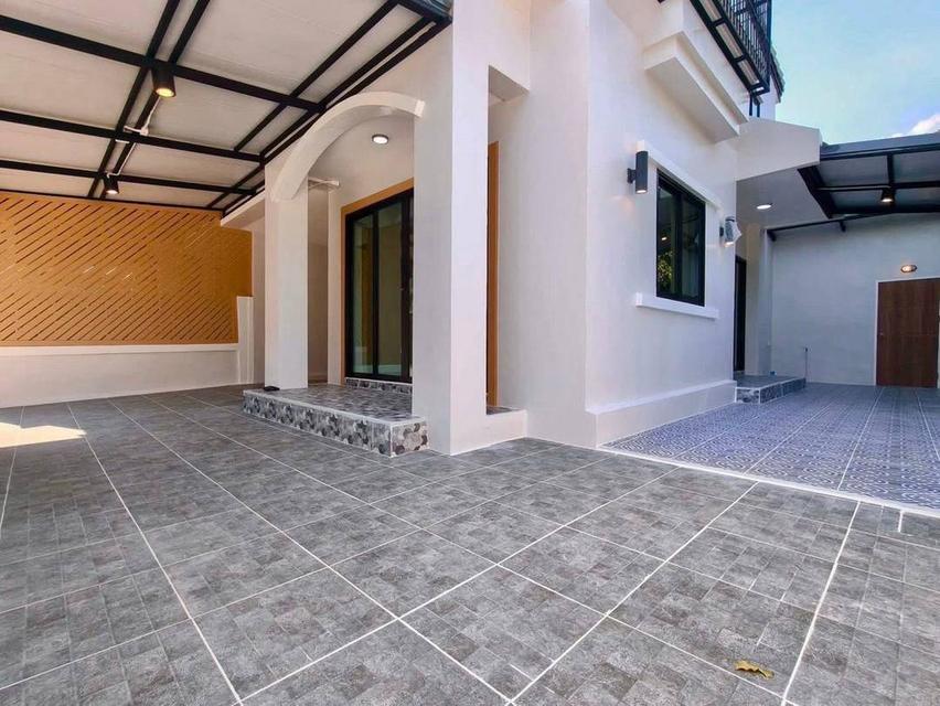 ✨หมู่บ้านอักษรา บางบัวทอง✨ทาวน์เฮาส์ 2 ชั้น หลังมุม ใกล้รถไฟฟ้า MRT แยกบางพลู ตกแต่งใหม่พร้อมอยู่ 4
