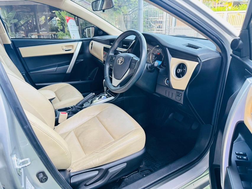 TOYOTA  ALTIS 1.6 G ปี 2018 ประหยัดน้ำมัน ติดแก็สCNG  สามารถใช้ได้ 2 ระบบ น้ำมัน+แก็ส 13