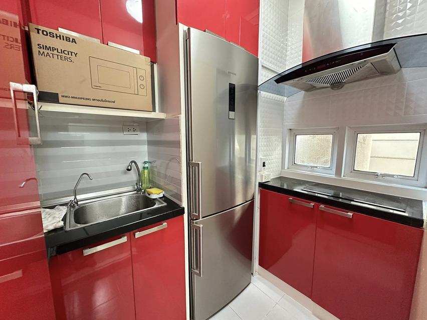 รหัสC7033 ให้เช่าทาวน์โฮม 3ชั้น โครงการบ้านกลางเมือง สุขุมวิท 77 เฟอร์นิเจอร์บิ้วอินทั้งหลัง พร้อมเข้าอยู่ 6