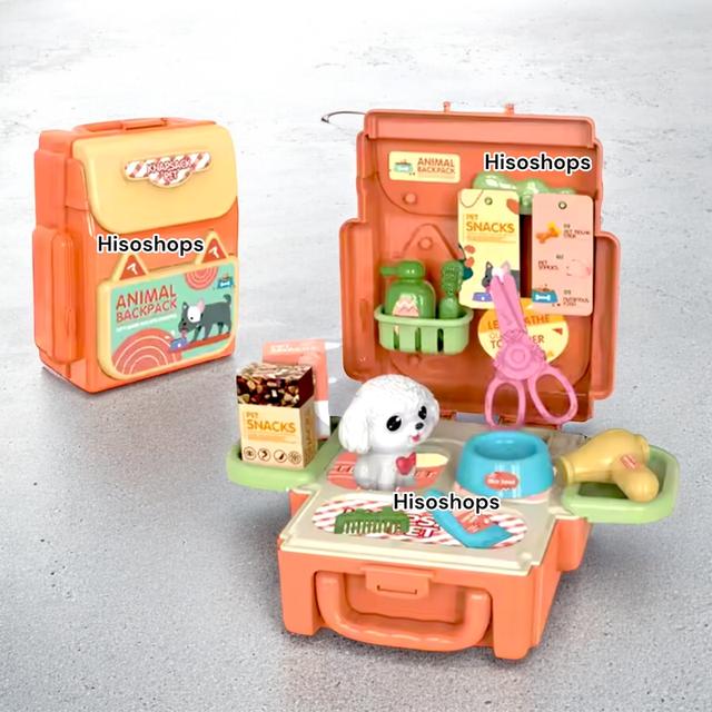 Cute Pet เซตกระเป๋าสะพายหลังเด็ก สัตว์เลี้ยง 2